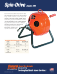 General Wire Spring Company 450FL2 Spin Drive&trade; Manual Floor Unit Specification