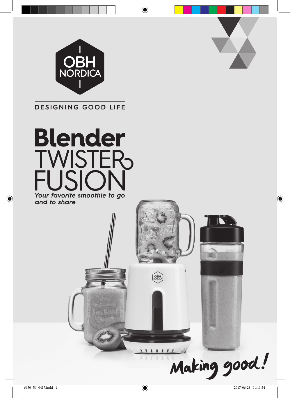 OBH Nordica Twister Fusion Owner Manual | Manualzz