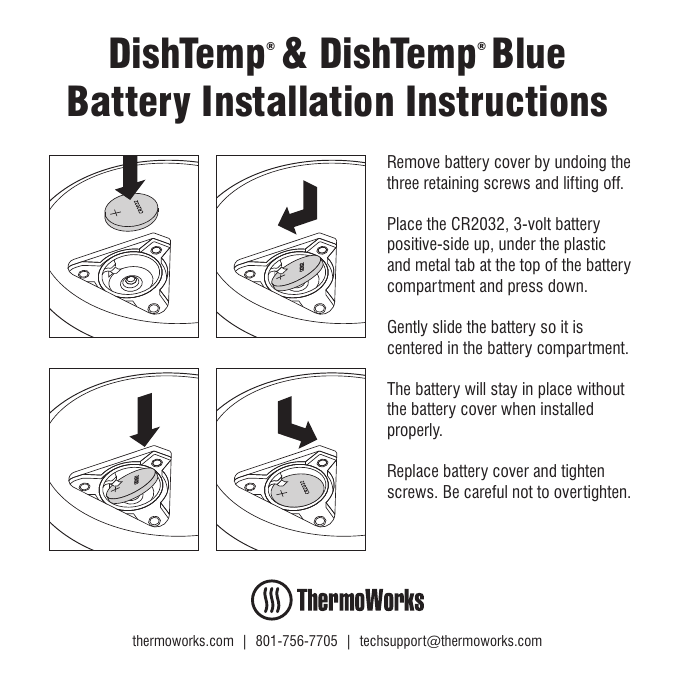 DishTemp - Plate-Simulating Dishwasher Thermometer