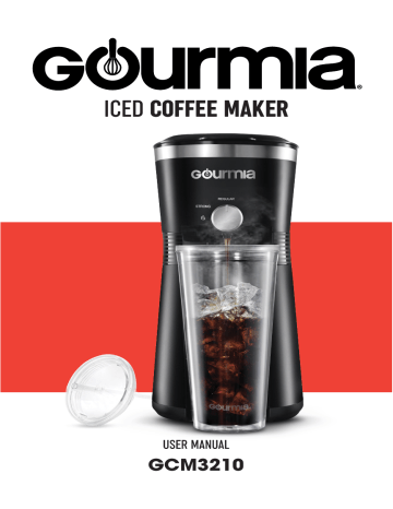 Coffee Machine, Gourmia GCM3260 Programmable Hot and Iced Coffee