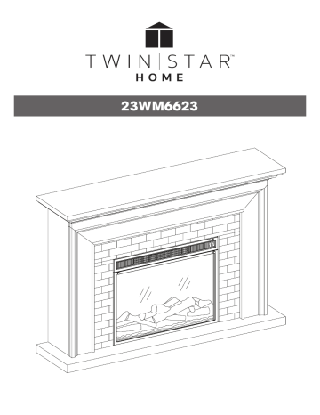 Twin Star Home 23WM6623 Farmhouse Wall Mantel Owner Manual | Manualzz