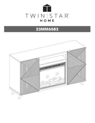 Twin Star Home 23MM6583 TV Stand Owner Manual | Manualzz