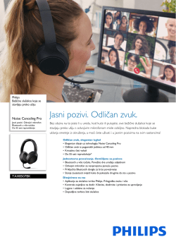 Cuffie over ear wireless TAH8507BK/00