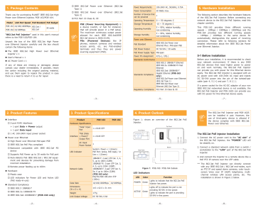 PLANET POE-164 User's manual | Manualzz
