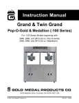 Pop-O-Gold &amp; Medallion Manual: AI Chat &amp; PDF Access
