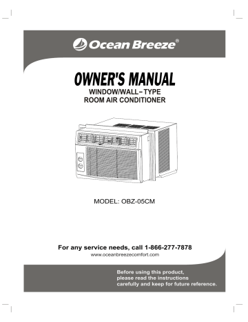 ocean breeze 5000 btu