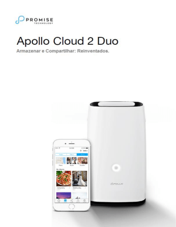 promise apollo cloud 2 duo storage