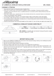 Maxxima MRL-104005C 10 in. Recessed Commercial LED Downlight Installation Manual