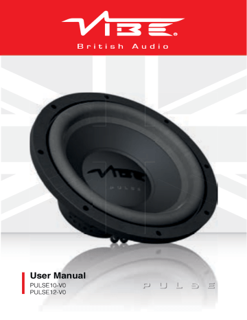 Vibe PULSE Subwoofer Manual | Manualzz