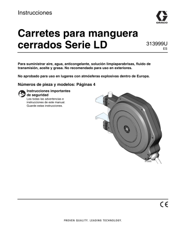 Graco 313999U - Carretes de manguera cerrados Serie LD El manual del propietario | Manualzz