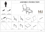 MADE 4 HOME 912-2285-030 Twin Merin Chair Instructions