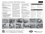 Trex RainEscape 0B78 Trex 16 ft. RainEscape Plastic Trough Black Deck Drainage System Instructions