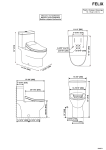 OVE Decors 15WST-FELI15-WH Felix Elongated Electric Bidet Toilet Specification