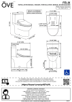 OVE Decors 15WST-FELI15-WH Felix Elongated Electric Bidet Toilet Instructions