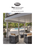 Trex RainEscape TRE 0WH100 Soffit Lighting White Installation Guide