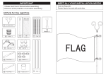 NEUTYPE A013 Classic 9 ft. Iron Black Flagpoles Lightpoles Installation Guide