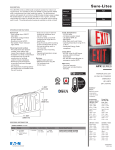 All-Pro APX7R 25-Watt White Integrated LED Exit Sign Specification