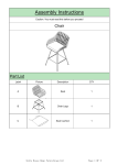 Noble House 68432 Dale Grey Metal Outdoor Bar Stool Instructions