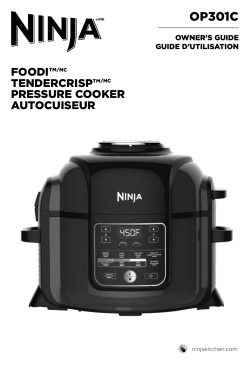 Ninja foodi op301 manual new arrivals