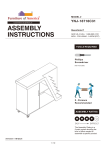 Furniture of America 2P-1477C1871835 Helda Gray Accent Cabinet Instructions