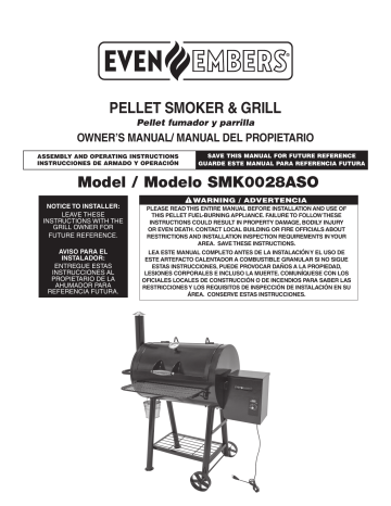 Even Embers 28 Pellet Grill