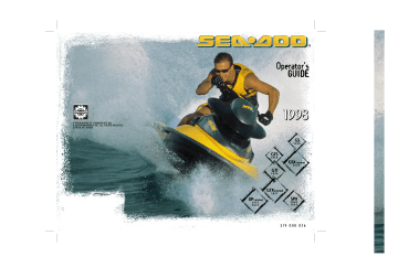 Sea-Doo GS / GSX Limited (All except model 5625) 1998 Operator Guide | Manualzz