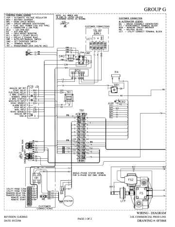 Generac QT03030GVSN Wiring Diagram | Manualzz