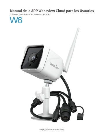 Cámara Vigilancia WiFi Exterior Solar Wansview 2K - Batería 5000mAh, Panel Solar, PIR, Visión Nocturna Color, IP65