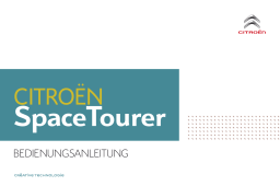 CITROEN JUMPY - SPACETOURER 16/06/2016 - 31/01/2017 Bedienungsanleitung