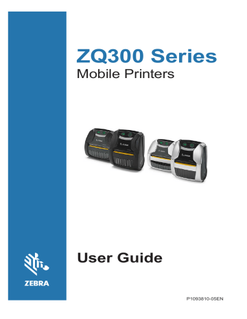 Zebra ZQ300 User Guide | Manualzz
