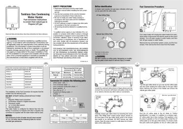 Rheem RTGH-SR11i Condensing Tankless Instructions | Manualzz