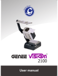 Genee World GV2100 User Manual