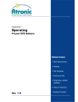 Atronic Cashline Operating Manual