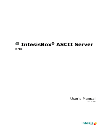 Mechanical & Electrical Characteristics. Intesis Ibox-ascii-knx 