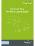 Clearline V210 Manual