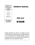 FEISHEN FAAT6000 Owner's Manual