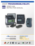 c3controls 900 Series, 900-SBA8I4OM Instruction Manual