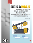 BMSY 440 Bandsawing Machine Manual | AI Chat &amp; PDF Download