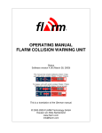 FLARM F4 series, F6 series, F7 series, F8 series Operating Manual