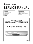 Centrum Sirius 100 Service Manual