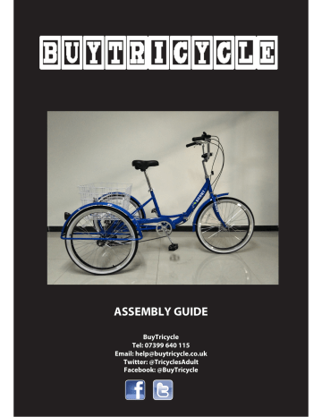 BuyTricycle Adult trike Assembly Manual | Manualzz