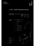 Borg &amp; Overstrom S2, u1 Install &amp; Operation Manual