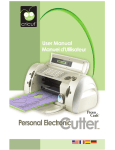 Cricut Personal Electronic Cutter: AI Chat &amp; PDF Access