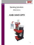 AMBOSS AMB-50MT-OPTI Operating Instructions Manual