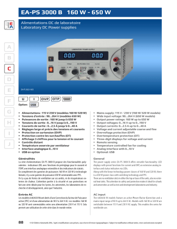 Elektro-Automatik EA-PS 3150-04 B PFC DC Laboratory Power Supply ...