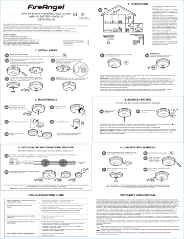 FireAngel HW1-PF-T Manual | Manualzz