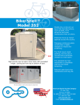 American Bicycle Security Company Bike-Shell&trade; 352 Bicycler Lockers Specifications and Assembly Instructions