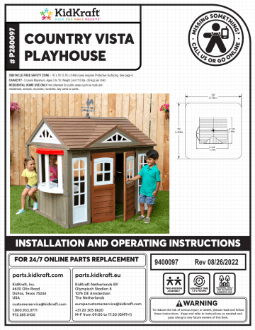 KidKraft Country Vista Playhouse Assembly Instruction Manualzz   068237634 1 896dbd0edb31cb156f52f481eee187af 360x466 