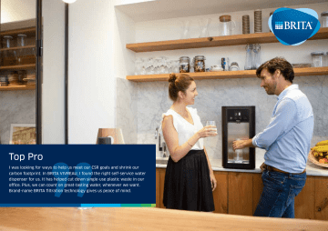 Brita Top Pro Product Information Product information | Manualzz