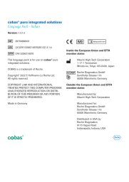 Roche cobas c 303 - User Guide, Reference guide